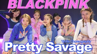 【BLACKPINK】Pretty Savage 这舞蹈练习室得很！音音编舞作品