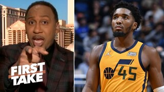 First Take | Stephen A. proclaims Donovan Mitchell is the most talented player in Jazz history