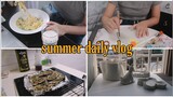 🌞 summer daily vlog | nấu ăn, thử làm clay art | Du học Hàn | Ly Nguyễn