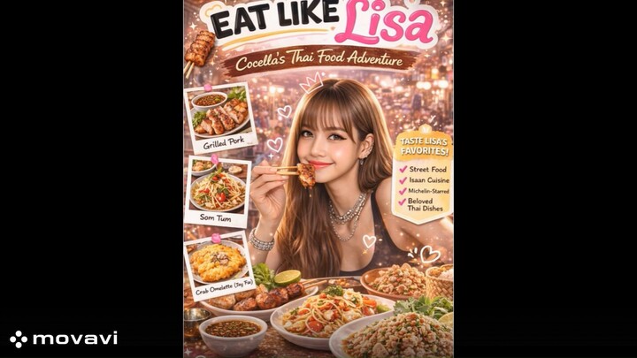 (2) Following in Lisa's footsteps at Coachella, what Thai food did she try?