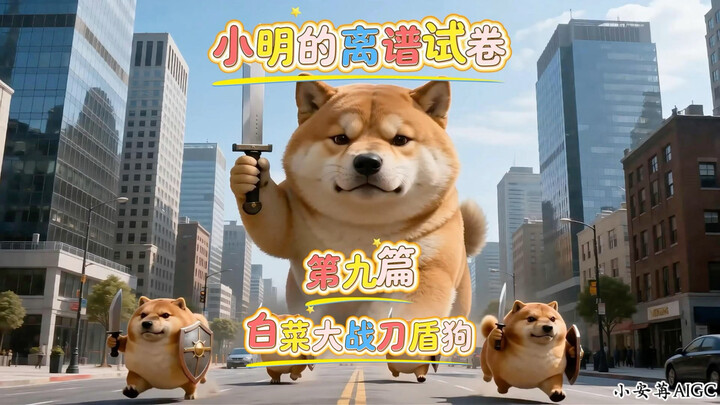 Sword and Shield vs. Chinese Cabbage — Is the Cabbage Smiling at Me? Xiao Ming’s Absurd Exam Paper, 