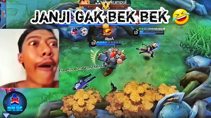 bekbekbek JANGAN CEMAS kelass | Mobile Legends WTF Moment