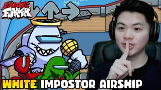 WHITE, IMPOSTOR BARU MAP AIRSHIP!! | VS Impostor V4 (Fanmade) - Friday Night Funkin