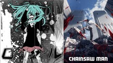 [Mashup] Hatsune Miku X Chainsaw Man | Rolling Girl X Tablet