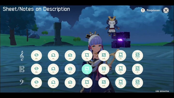 Windsong Lyre Maroon 5 "Memories" With Mobile Notes (On Description) - Genshin Impact [INDONESIA]