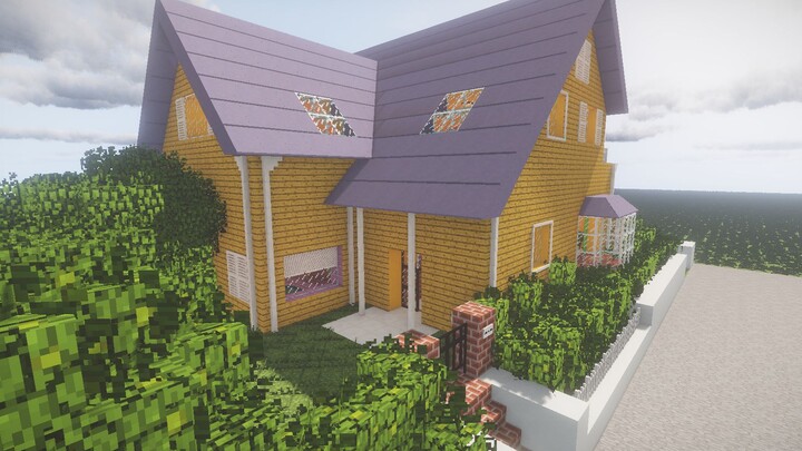 【Minecraft】童年回忆 在MC里还原木之本樱的家！
