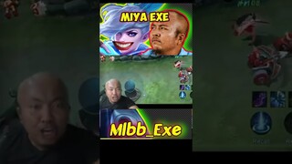 Miya Exe 😂|Mobile legends #shorts