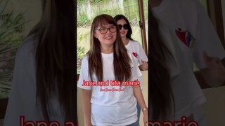 darna Jane de Leon and her mom tita marie at one race year end team building #janedeleon #jane