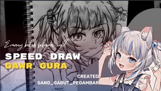 [Speed Draw] Emang boleehhh sekawai ini gura nya 😱✨|| Draw Gawr Gura My Style