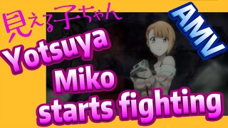 [Mieruko-chan]  AMV | Yotsuya Miko starts fighting
