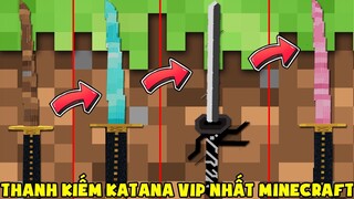 Minecraft, Nhưng Noob Sở Hữu Thanh Kiếm Katana Vip Nhất! T Gaming Sử Dụng Kỹ Năng Tuyệt Thế Của Kiếm