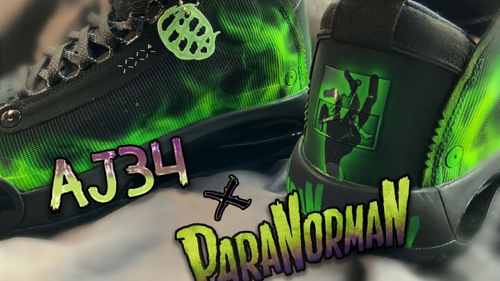 [Customized Handmade]ParaNorman x AJ 34 