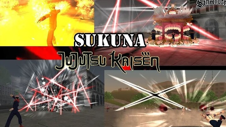 [GTASA] Jujutsu Kaisen "Two-faced Sukuna" Skills By SenXseN (Reprint)