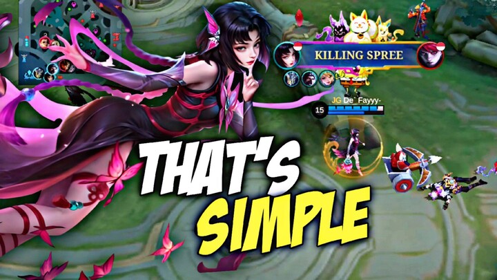 HERO SIMPLE NAMUN SKILL NYA BROKEN PARAH!! HERO MELE AUTO JADI CEMILAN!! - Mobile Legends