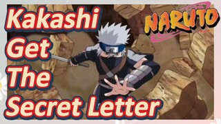 Kakashi Get The Secret Letter