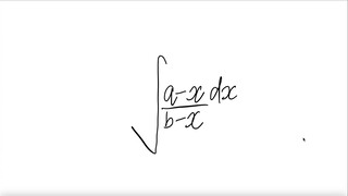 integral (a-x)/(b-x) dx