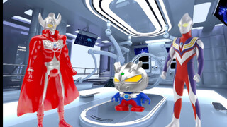 Children's Enlightenment Early Education Toy Video: Little Ciro Ultraman understands, eat less snack