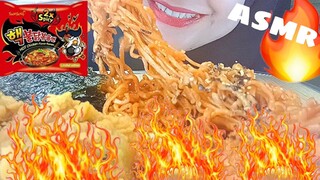 ASMR SAMYANG 2X SPICY +NORI + HATI AYAM CRIPSY