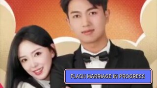 FLASH MARRIAGE IN PROGRESS