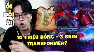 Tốp Mỡ | HOẢNG HỐT: GẦN 10 TRIỆU VND 3 SKIN TRANSFORMER? EVENT ĐẮT ĐỎ NHẤT 2021 LÀ ĐÂY? | MLBB