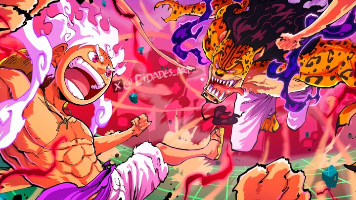 ONE PIECE GEAR 5 LUFFY VS LUCCI
