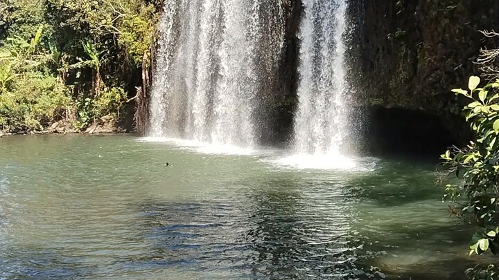 water fall in laos