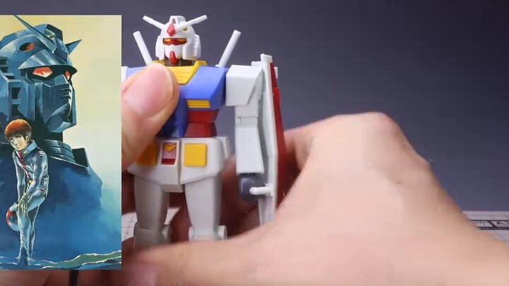 【กาวฝึกหัด】ใครจะซื้อ? ฉบับที่ 101: สำเนาคอลเลกชันหุ่นยนต์กันดั้ม Bandai RX78-2 ดั้งเดิม