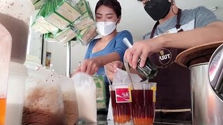 ชอบแบบไหน...!หวาน  มาก   น้อย  มัน! ใส่ถุงกระดาษหรือแก้วราคาเดียวค่ะ