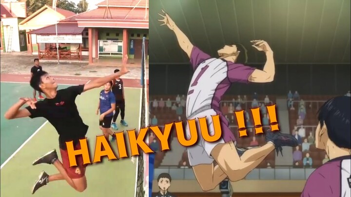 KIRA-KIRA KEREN GAK YA KALO GUE BUAT PARODI HAIKYUU