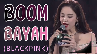 娜扎加入BLACKPINK表演《BOOMMAYAH》