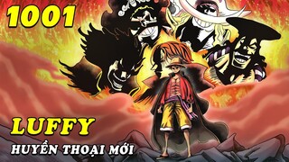 ( One Piece 1001 ) - Luffy Ryuo mạnh như các hải tặc Huyền Thoại , Kaido  vượt mặt 5 siêu tân tinh