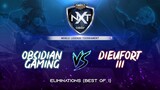 Obsidian Gaming vs Dieufort III - NXT Mobile Legends: Bang Bang Tournament Season 1 Eliminations