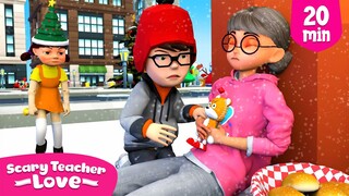 Nick Fat and Mom - Scary Teacher 3D Squid Game