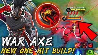 HAYABUSA WITH WAR AXE IS BROKEN! BEST BUILD FOR NEXT SEASON - MOBILE LEGENDS