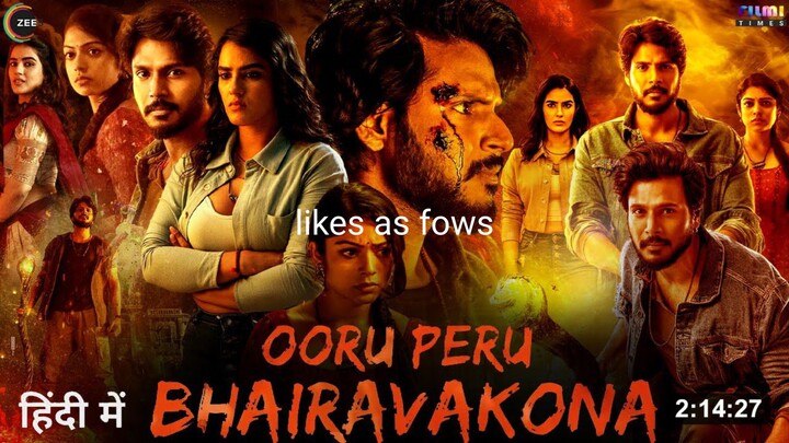 Ooru Peru Bhairavakona (2024) Hindi dubbed movie