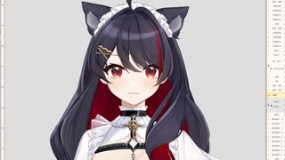 [Live2D model display] The world's first spitting virtual anchor (approximately)