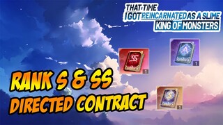 KEGUNAAN S & SS DIRECTED CONTRACT BISA SUMMON S & SS CHARACTER - TENSURA : KING OF MONSTER INDONESIA