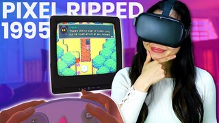 Nostalgia Goosebumps!! - Pixel Ripped 1995 VR Review