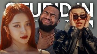 MAX - STUPID IN LOVE (Feat. HUH YUNJIN of LE SSERAFIM) OFFICIAL MV REACTION!