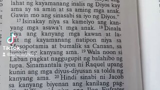 Pang Araw Araw na Talata.                        Genesis 31:19-21