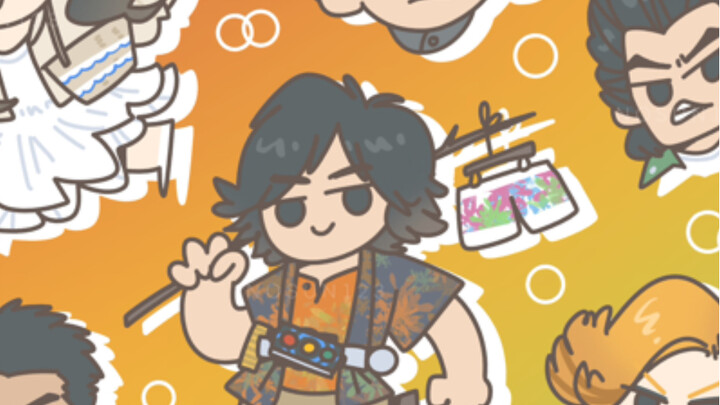 Ayo, Eiji! Para protagonis Kamen Rider OOO Oz!
