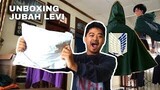 KEREN BANGET! Unboxing Jubah Levi Attack on Titan