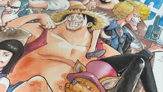 Quick drawing of the fake Straw Hat Pirates
