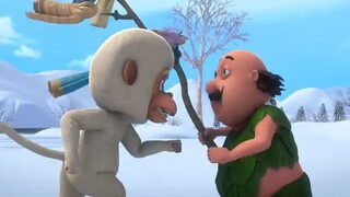 Snow Fun _ Motu Patlu ke Peech Pada Ek Shaitan YETI _ Motu Patlu Vs Yeti _ Motu