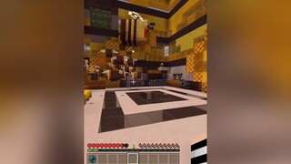 Skeleton ơi, chú đi chơi lộn nhầm vào tổ ong rồii 😅 haha minecraft bee skeleton minecraftpe