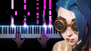 League of Legends - Get Jinxed ft. Djerv (Piano Version)