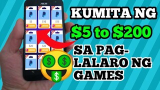 Paano kumita ng PERA sa paglalaro ng GAMES / kumita gamit ang cellphone