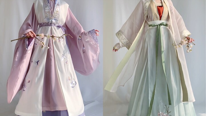 Mana yang lebih lembut: ungu atau hijau? Ungu terkesan anggun dan berwibawa, sementara hijau segar s