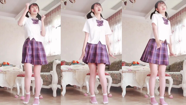 【Dance】Cute and dumb junior high school student's Chika Fujiwara Dance