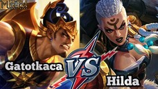 Gatotkaca Vs Hilda Exp Lane !!🔥🔥